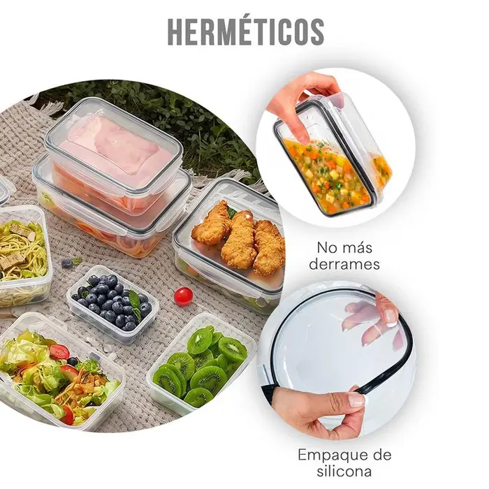 Cierre hermético con empaque de silicona
